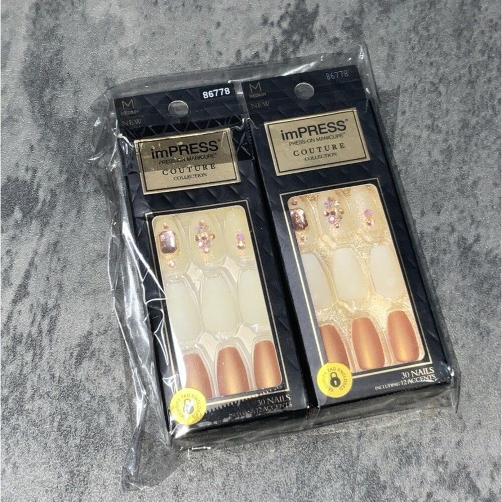 Impress Press On Manicure Coutu Collection 86778 2 Set (M)